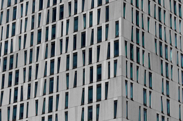 Bürogebäude im Einsatzgebiet