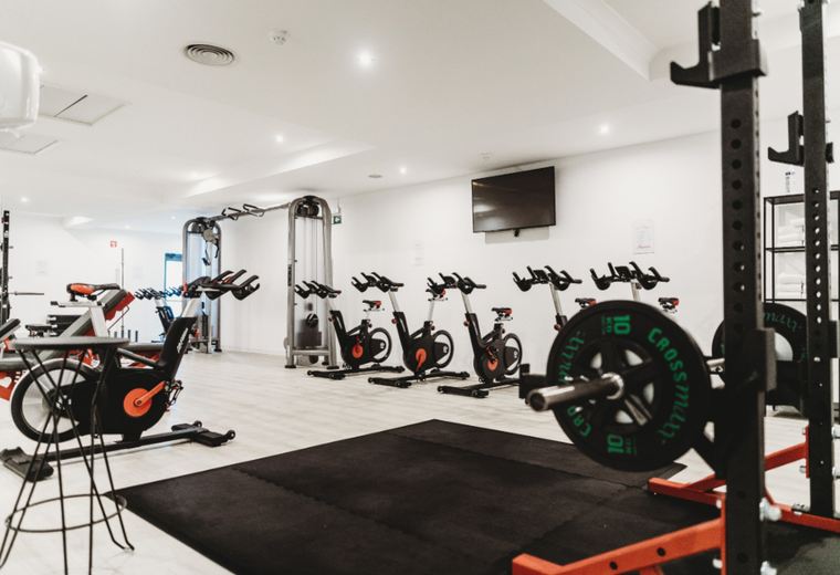 Fitnessbereich als betreutes Objekt – Einsatz in Erlangen